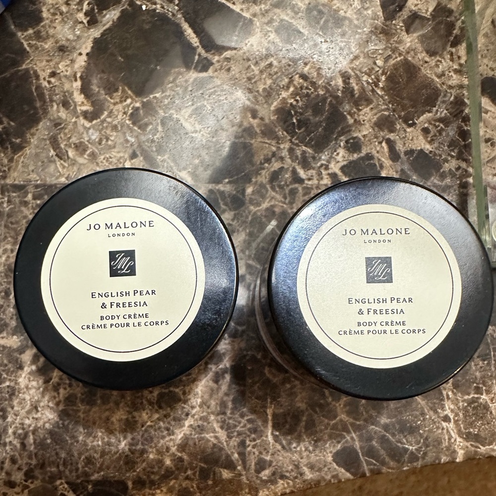 Jo Malone Body Cream (2) New Unused Sealed English Pear